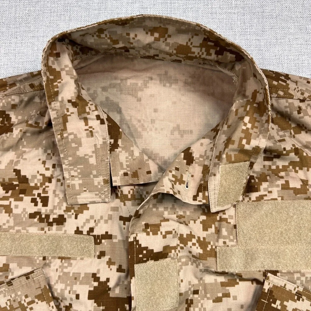 Crye‎ Precision Navy Custom Field Shirt Men XL Desert Camo Tactical SEAL AOR1